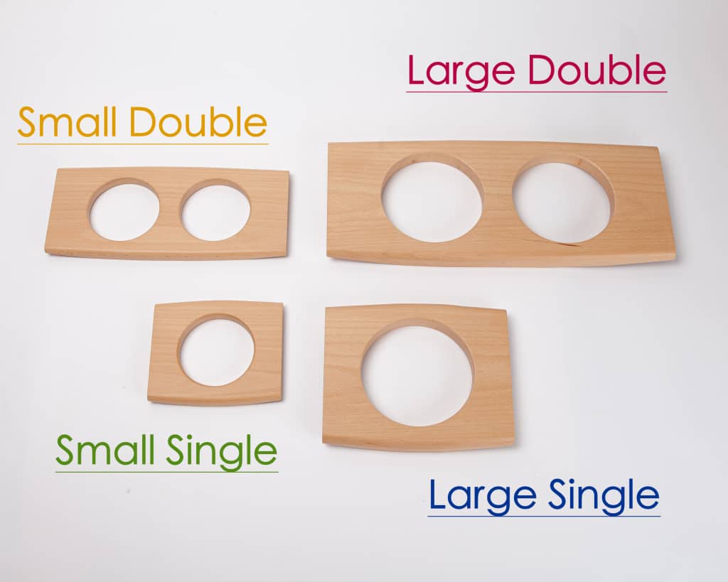 Butterfly Pet Bowl Size Comparation