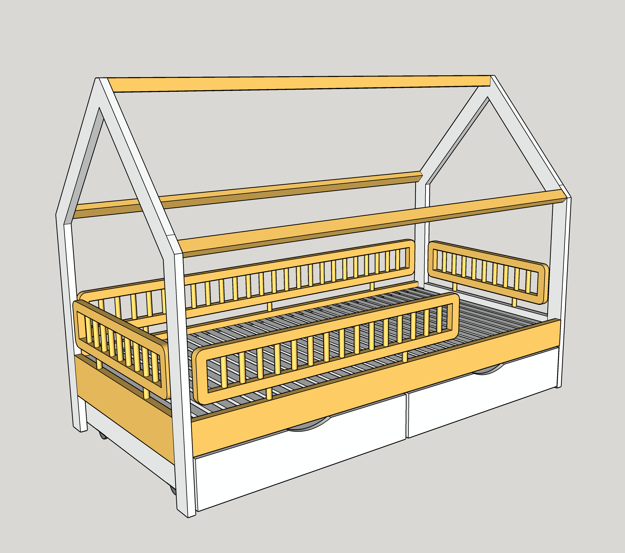 拾光小屋床全配組合